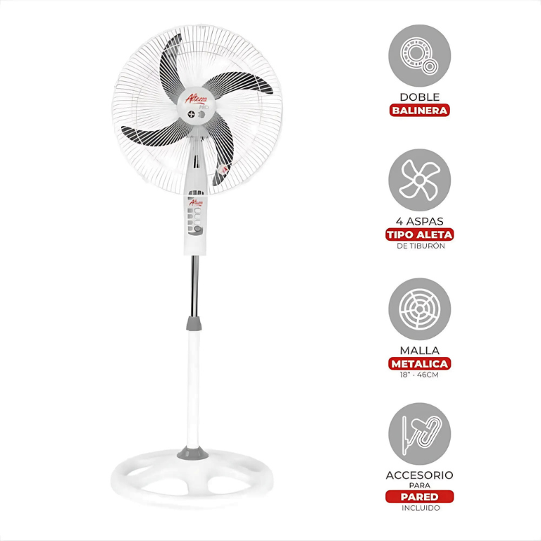 Ventilador Altezza Pedestal 2 En 1 - Imagen 2