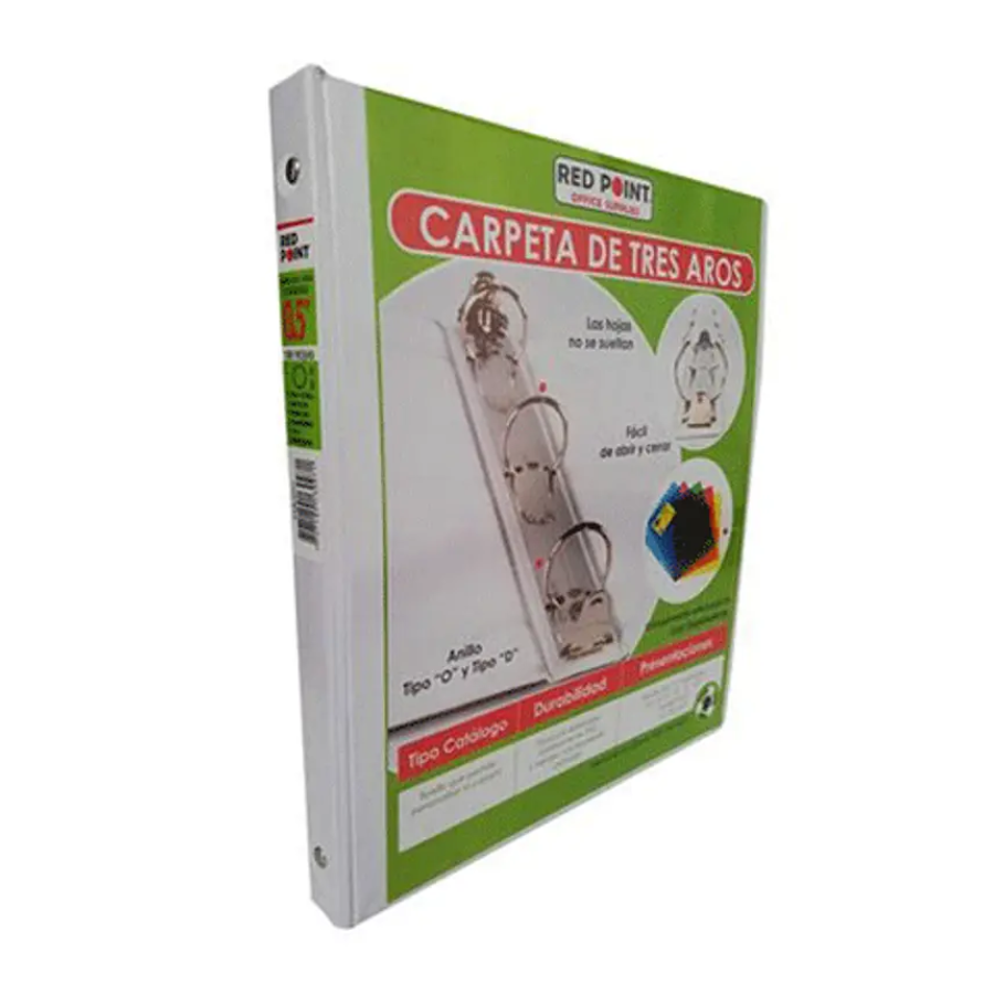 Carpeta Catalogo 0 5" 3 Aros